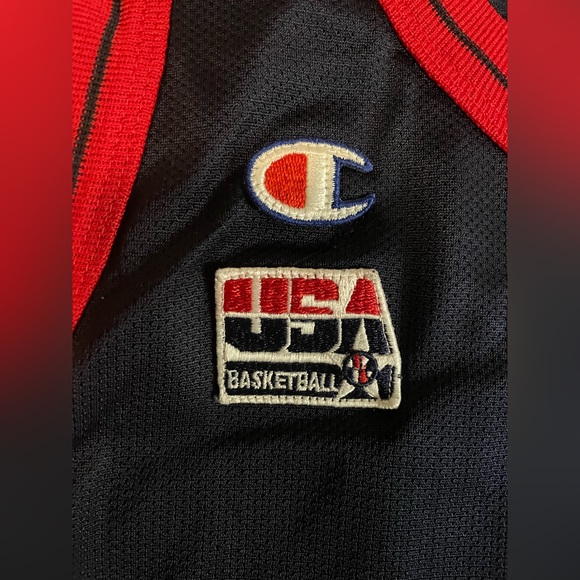 1996 Champions USA Olympic Basketball Team Penny Hardaway #6 jersey - Picture 7 of 8